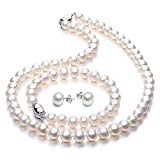 Freshwater Cultured Pearl Necklace Set